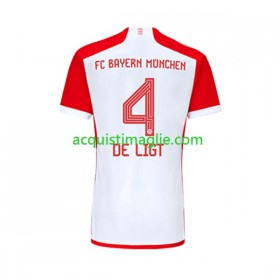 Divisa di Calcio Bayern Monaco Matthijs de Ligt 4 Prima 2023/2024